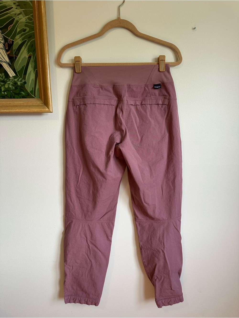 Patagonia Caliza Rock Pants Womens 6 Dusty Rose Pink Active Performance - Picture 8 of 9